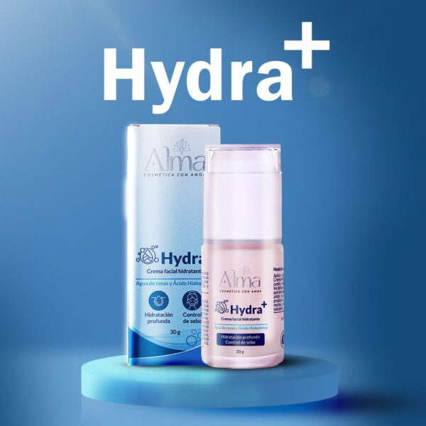 crema hidratante facial hydra+
