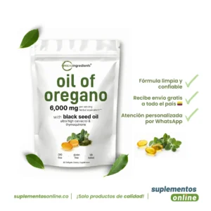 Aceite de orégano en cápsulas - Micro Ingredients