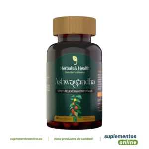 Ashwagandha por 60 cápsulas de Herbals & Health