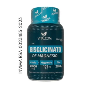 Bisglicinato de Magnesio por 60 tabletas