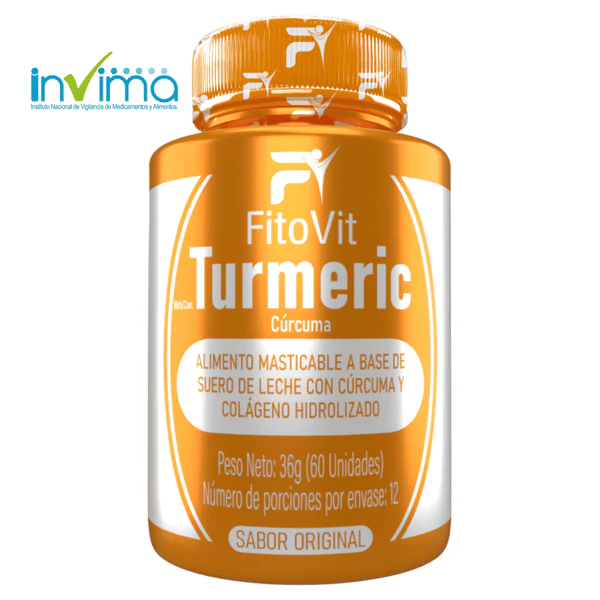 Turmeric – Cúrcuma con Colágeno x 60 de FitoVit