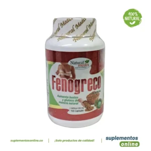 Fenogreco X 100 Cápsulas – Natural Medix