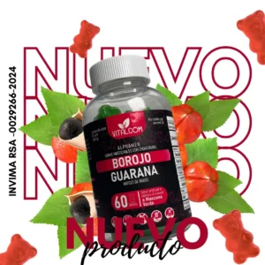 Vitamina en gomas Alphamen de Borojo y Guaraná X60