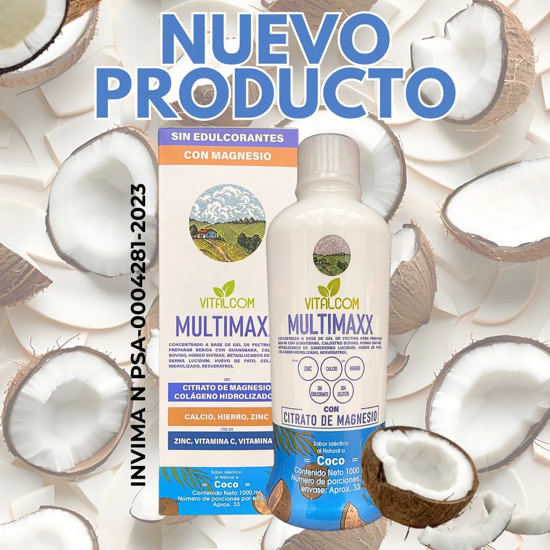 Multimaxx sabor a coco - Multivitamínico